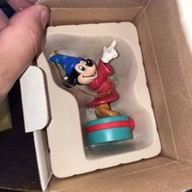 Vintage Grolier Fantasia Mickey 1980s Disney Christmas Ornament w/ Box 025904 - $9.50