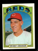 1972 Topps #358 Sparky Anderson Ex Reds Mg Hof *X69835 - £7.18 GBP