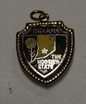 Indiana “The Hoosier State” Vintage Souvenir Pendant Charm - £3.04 GBP