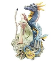 Enchantica EN2186 QUEST Xellos the Dragon &amp; Leah&#39;Nah the Witch by Dave M... - £78.30 GBP