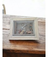Vintage Rustic Shadow Box Display Case Large 11x14 Picture Frame Dogs Ri... - $634.97 MXN