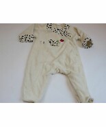 Baby Mini Catimini 1 piece terrycloth spotted bird outfit 12 mths EUC - $23.33