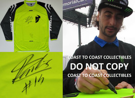 Dylan Ferrandis Supercross Motocross signed Thor Jersey COA proof autogr... - $346.49