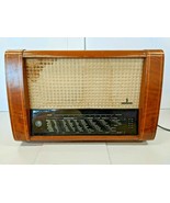 1950 Siemens Lace SUPER 51 &#39;Bread Box&quot; RADIO 1950s AM FM Tube Dial Analog - £267.46 GBP