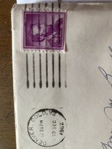 Vintage Rare Purple Arbraham Lincoln 4 Cents USPS Stamp - $187.00