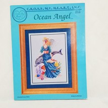 Ocean Angel Cross Stitch Pattern Leaflet Book CSB188 Cross My Heart 1996 - £19.74 GBP