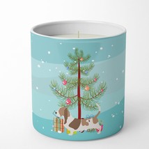 Caroline&#39;s Treasures BB2920CDL Basset Hound Merry Christmas Tree 10 oz Decorativ - £38.35 GBP