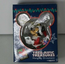 Mickey Mouse List Christmas Ornament Disney Enesco Tree-Rific Treasures - £10.07 GBP