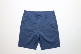 Vintage Y2K Streetwear Mens 35 Flat Front Tech Golfing Golf Chino Shorts... - $29.65