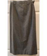 Vintage Pendleton 100% Wool Gray Skirt Size 10- Make in USA-Women&#39;s - $18.50