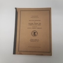 1947 Rules For Construction of Electric Power &amp; Communication Lines, IL ... - £15.78 GBP