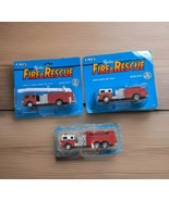 1990 Ertl Replicas Fire &amp; Rescue Lot, #2401 Aerial, 2403 Pumper, 2460 Ta... - $49.95