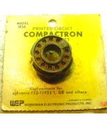 NOS WEP Workman Electronic Compactron 12 Pin socket printed circuit HS6 ... - $9.11 CAD