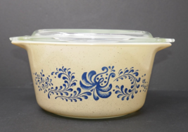 Pyrex Homestead 1 L Casserole Baking Dish Bowl 473-B with Lid - $19.59