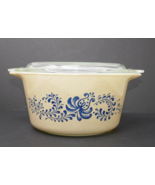 Pyrex Homestead 1 L Casserole Baking Dish Bowl 473-B with Lid - $360.78 MXN