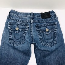 True Religion Jeans Womens 27 Billy Low Rise USA Made Flap Pocket 27 X 32 - £54.50 GBP