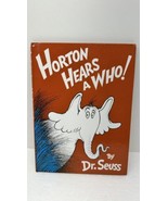 Dr. Seuss HORTON HEARS A WHO! Hardcover Ex Library Book - Renewed 1982 - $155.56 MXN