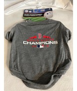 GENUINE MLB OFFICIALLY LICENSED PETS SHIRT BOSTON RED SOX GRAY JERSEY ME... - £9.39 GBP