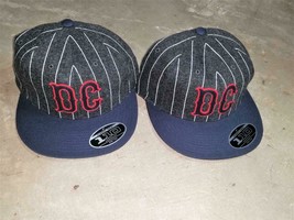 DC SHOES Cap Hat Baseball Cap Font Logo Flexfit 110 OSFA Strapback - £21.17 GBP