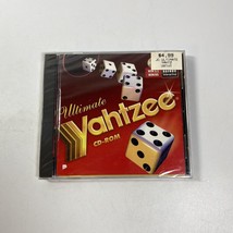 Ultimate Yahtzee CD-ROM Jewel Case (PC, 1996) New & Sealed Dice Game Vintage - $6.22