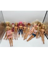 Lot of 12 Various Barbie Monster High Disney Frozen Fashion Doll Lot - $11.39
