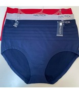 Nautica Soft Stretch High Waist Briefs Panties 3X - £17.18 GBP