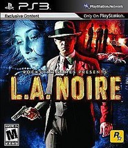 L.A. Noire (Sony PlayStation 3, 2011) - £4.74 GBP