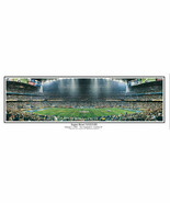 NE Patriots vs Carolina Panthers Super Bowl 38 Unframed Panoramic Poster... - $44.95