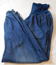 Motherhood Maternity Womens Jogger Jeans Pants denim blue Size 16 NWOT - £16.14 GBP