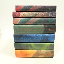 Harry Potter Complete Hardcover Set Books 1-7 1st American Edition J.K. Rowling - £78.53 GBP