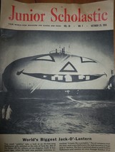 Vintage Junior Scholastic Halloween October 25, 1956 - $8.20 CAD