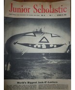 Vintage Junior Scholastic Halloween October 25, 1956 - $5.99