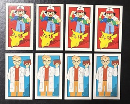 Pokemon Monopoly 1999 Collector Edition Replacement 4 Chance 4 Community... - $4.75