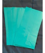 10 Blank Blue Party Bags 10.5 X 5 X 3 1/4&quot; *NEW* k1 - $5.99