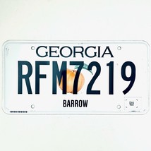  United States Georgia Barrow County Passenger License Plate RFM7219 - $16.82