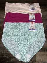 Hanes Ultimate ~ 3-Pair Womens Ultra Light Brief Underwear Panties Nylon ~ M/6 - £19.39 GBP