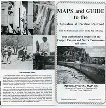 Maps &amp; Guide to Chihuahau al Pacifico Railroad Desert to the Sea of Cortez - $17.82