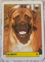 ⭕⭕VTG pocket calendar 1993 DOGS MANIL BULLMASTIFF N50 - $83.71 MXN