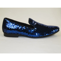 Men's Sequence Shoes by Giorgio Brutini formal Slip on 17930 Cohort Blue image 9