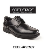 Soft Stags Cole Black Oxford Casual Dress Formal Shoes Men&#39;s US 8 - $18.84 CAD