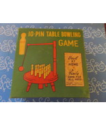 Bowling 10 Pin Table Bowling Game by Chelsea Products, Bryn Mawr PA - £35.92 GBP