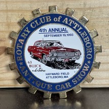 Rotary Club of Attleboro Antique Car Show 1993 4th annual 63 buick  - $40.86