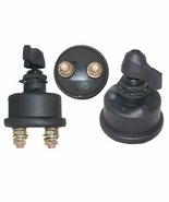 24v Master Battery Kill Switch, Universal Military Vehicle, Black, fits ... - $69.95