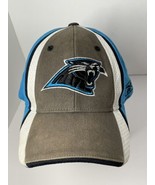 Carolina Panthers Reebok NFL Equipment Hat Cap Size L/XL Silver/Blue - £9.10 GBP