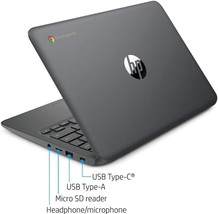 HP Chromebook 11.6&quot; Intel Celeron 4GB RAM 32GB eMMC Flash Memory 11a-nb0... - $94.05