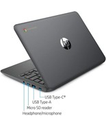 HP Chromebook 11.6&quot; Intel Celeron 4GB RAM 32GB eMMC Flash Memory 11a-nb0... - £74.76 GBP