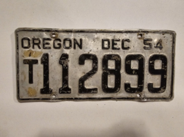 1954 Expired Truck Oregon License Plate #T112899-Vintage-Decor-Man Cave - £19.63 GBP