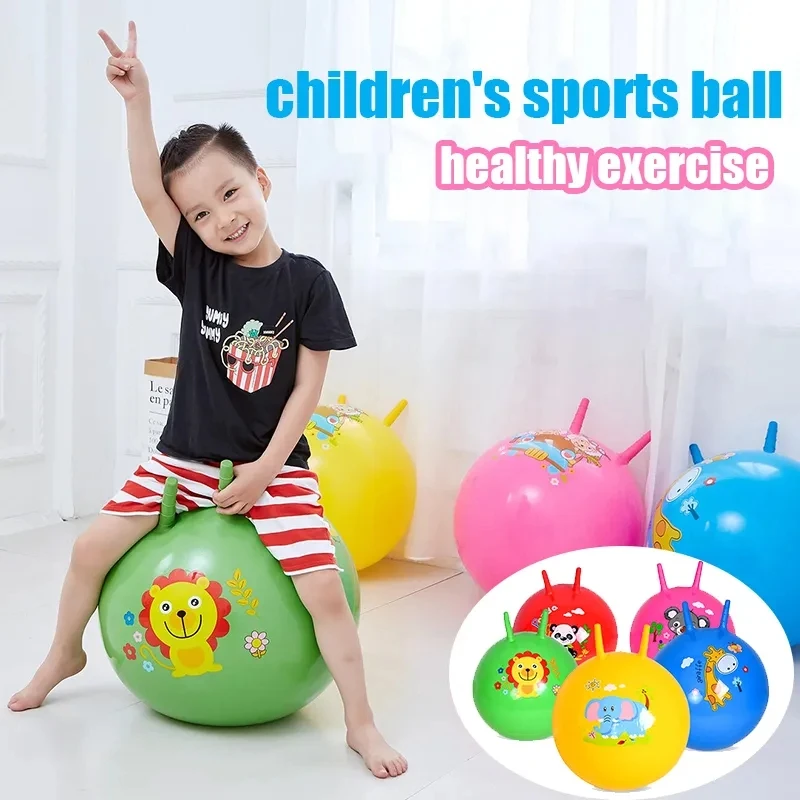 45-65cm Bounce Balls Toy Bouncing Ball with Kid Big Jumping Balls for Balance - £13.85 GBP+