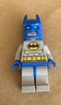 Lego DC Super Heroes Minifigure Batman Light Blue Gray Suit 10672 10724 ... - £8.69 GBP