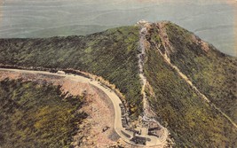 Adirondacks~Summit Whiteface Mountain Memorial HIGHWAY~1941 Tint Photo Postcard - £5.32 GBP